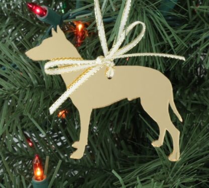 Manchester Terrier Ornament