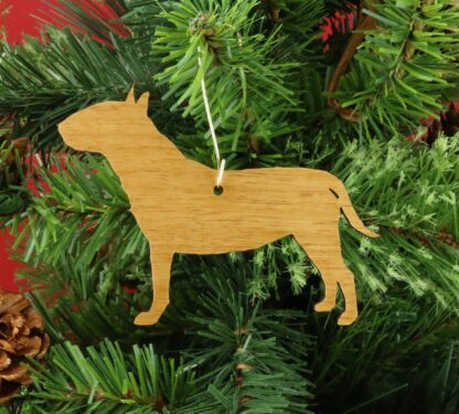 Miniature Bull Terrier Ornament