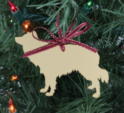 Border Collie Ornament