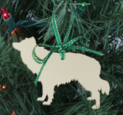 Border Collie Ornament