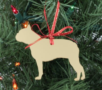 Boston Terrier Ornament