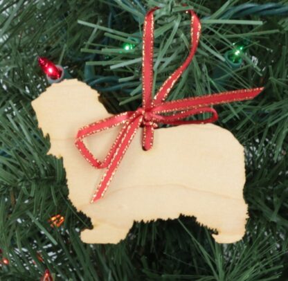 Polish Lowland Sheepdog Ornament