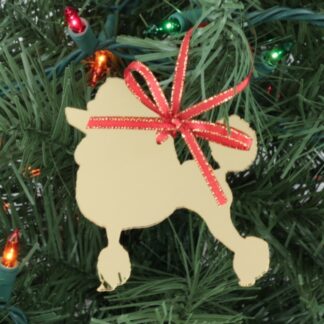 Poodle - Miniature Poodle Ornament