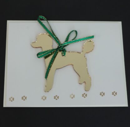 Poodle - Puppy Clip Poodle Ornament