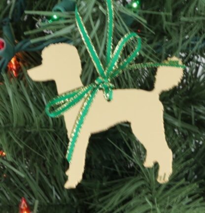 Poodle - Puppy Clip Poodle Ornament