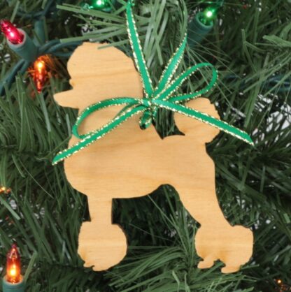 Poodle - Standard Poodle Ornament