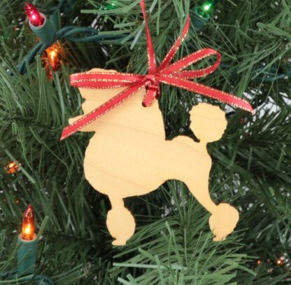 Poodle - Toy Poodle Ornament