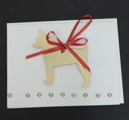 Toy Fox Terrier Ornament