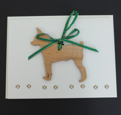 Toy Fox Terrier Ornament