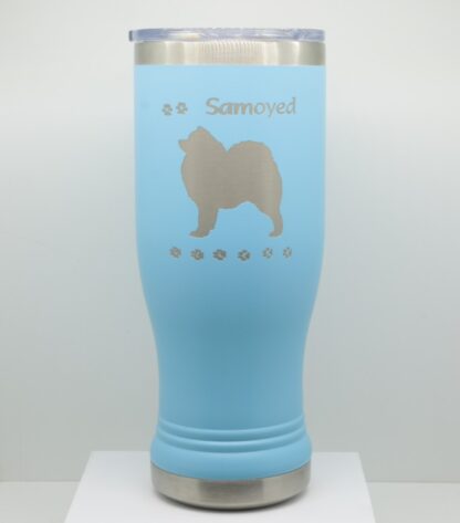 PC-14oz-Pilsner-LightBlue-Samoyed