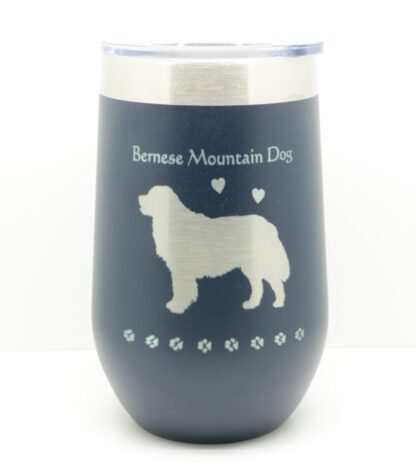 PC-16oz-Wine-Navy-Bernese Mountain Dog