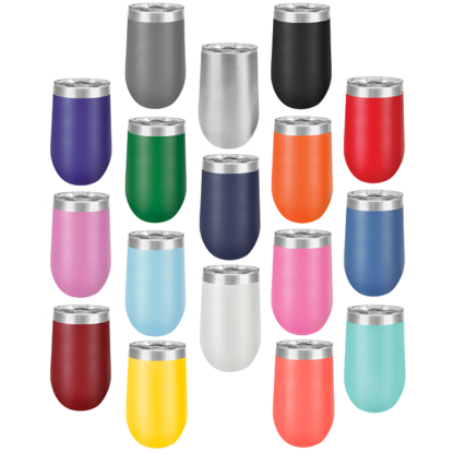 PC 16 oz Wine Tumbler Colors