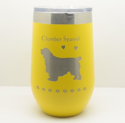 PC-16oz-Wine-Yellow-Clumber Spaniel