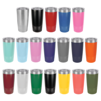 PC 20 oz Tumbler Color Set