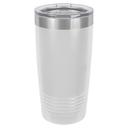 PC-20oz-Ringneck Tumbler-White