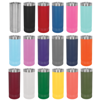 PC 22 oz Skinny Tumbler Color Set