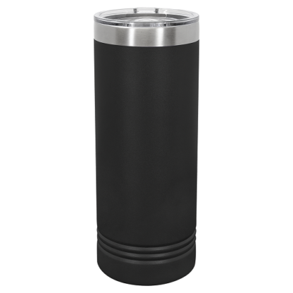 PC-22oz-Skinny Tumbler-Black