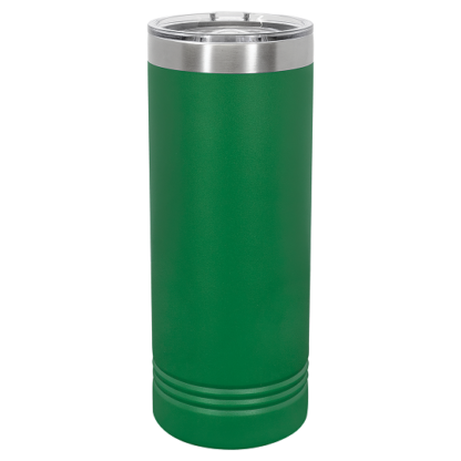 PC-22oz-Skinny Tumbler-Green