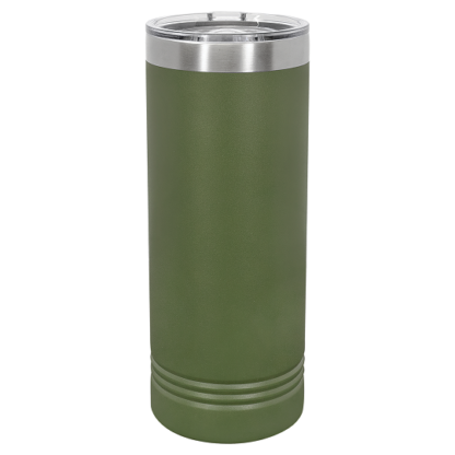 PC-22oz-Skinny Tumbler-Olive