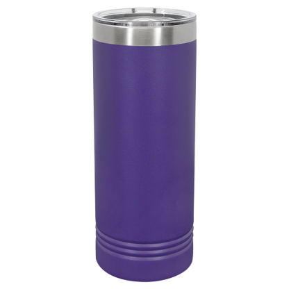 PC-22oz-Skinny Tumbler-Purple