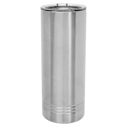 PC-22oz-Skinny Tumbler-Silver