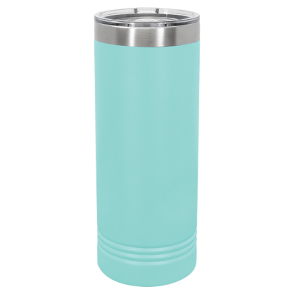 PC-22oz-Skinny Tumbler-Teal