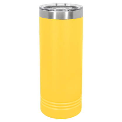 PC-22oz-Skinny Tumbler-Yellow