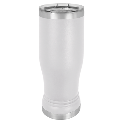 PC14oz Pilsner Tumbler-White