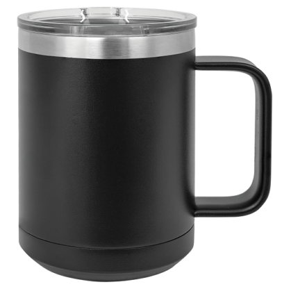 PC15oz Handle Mug-Black