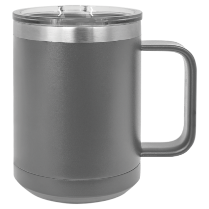 PC15oz Handle Mug-Grey