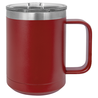 PC15oz Handle Mug-Maroon