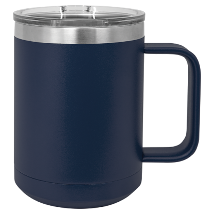 PC15oz Handle Mug-Navy