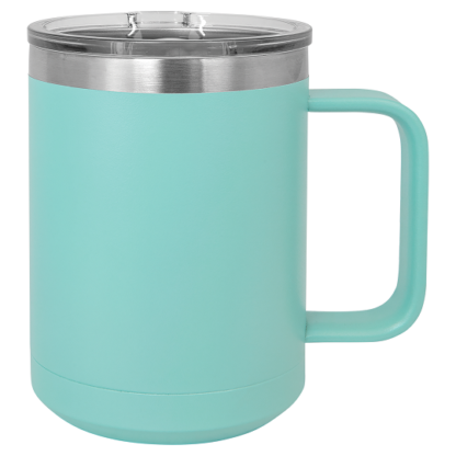 PC15oz Handle Mug-Teal