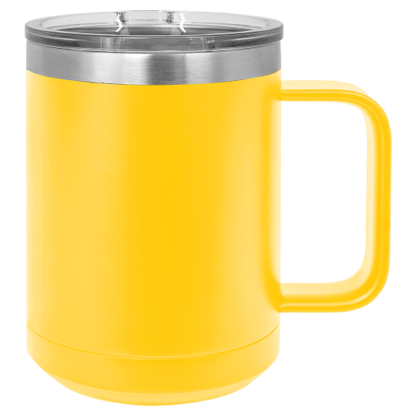 PC15oz Handle Mug-Yellow