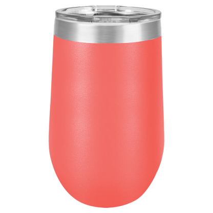 PC16oz Wine Tumbler-Coral