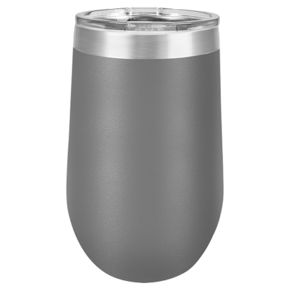 PC16oz Wine Tumbler-Gray